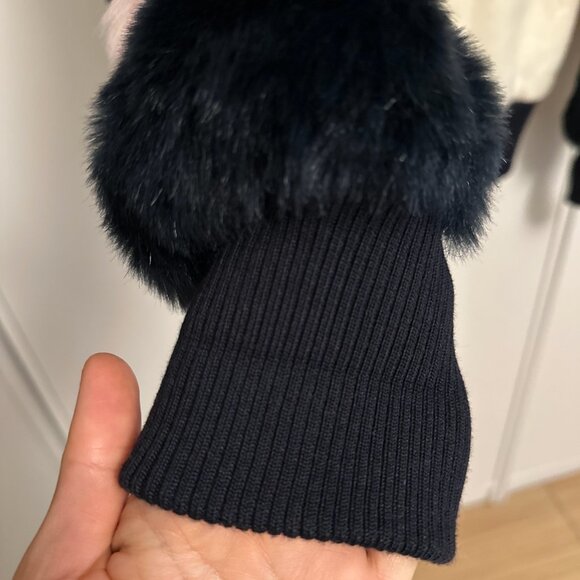 ZARA faux fur bomber varsity jacket - Picture 5 of 5